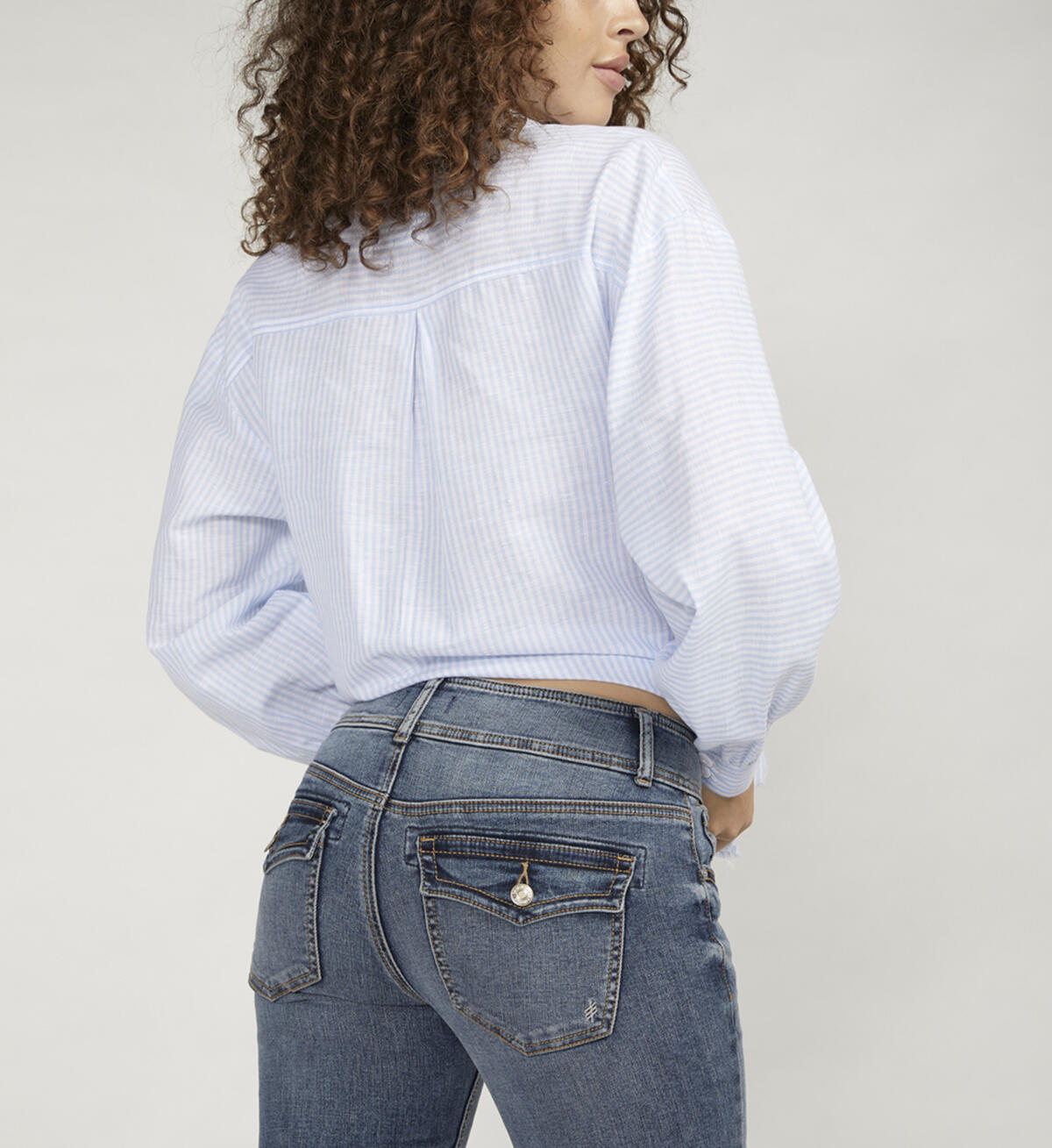 Silver Jeans Suki Mid Rise Slim Bootcut Jeans