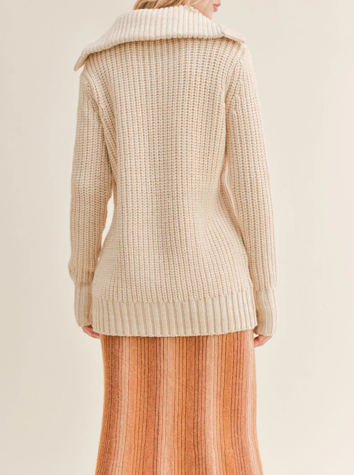 Sage The Label Elianna Wide Collar Cardigan