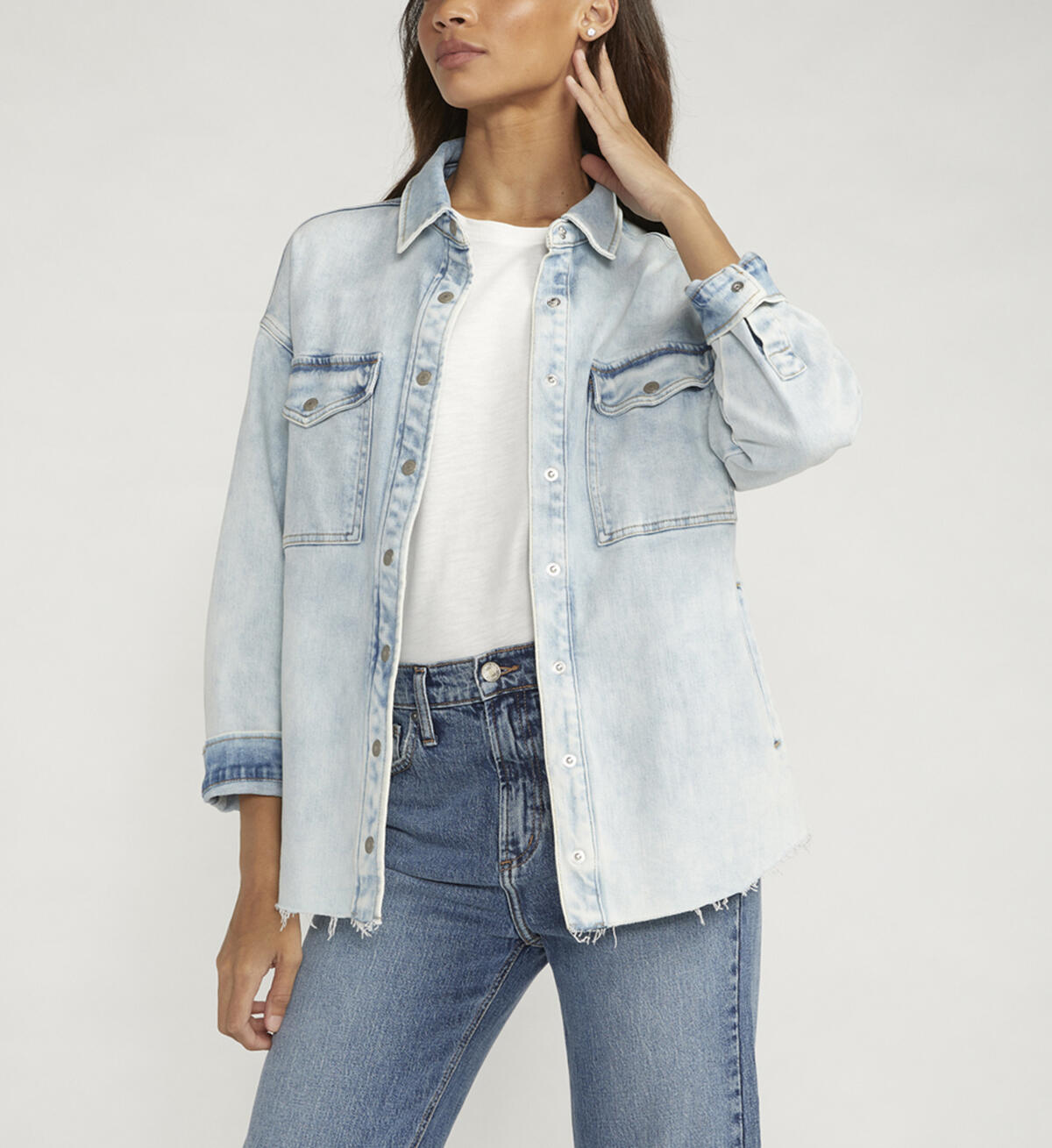 Silver Jeans Denim Shacket