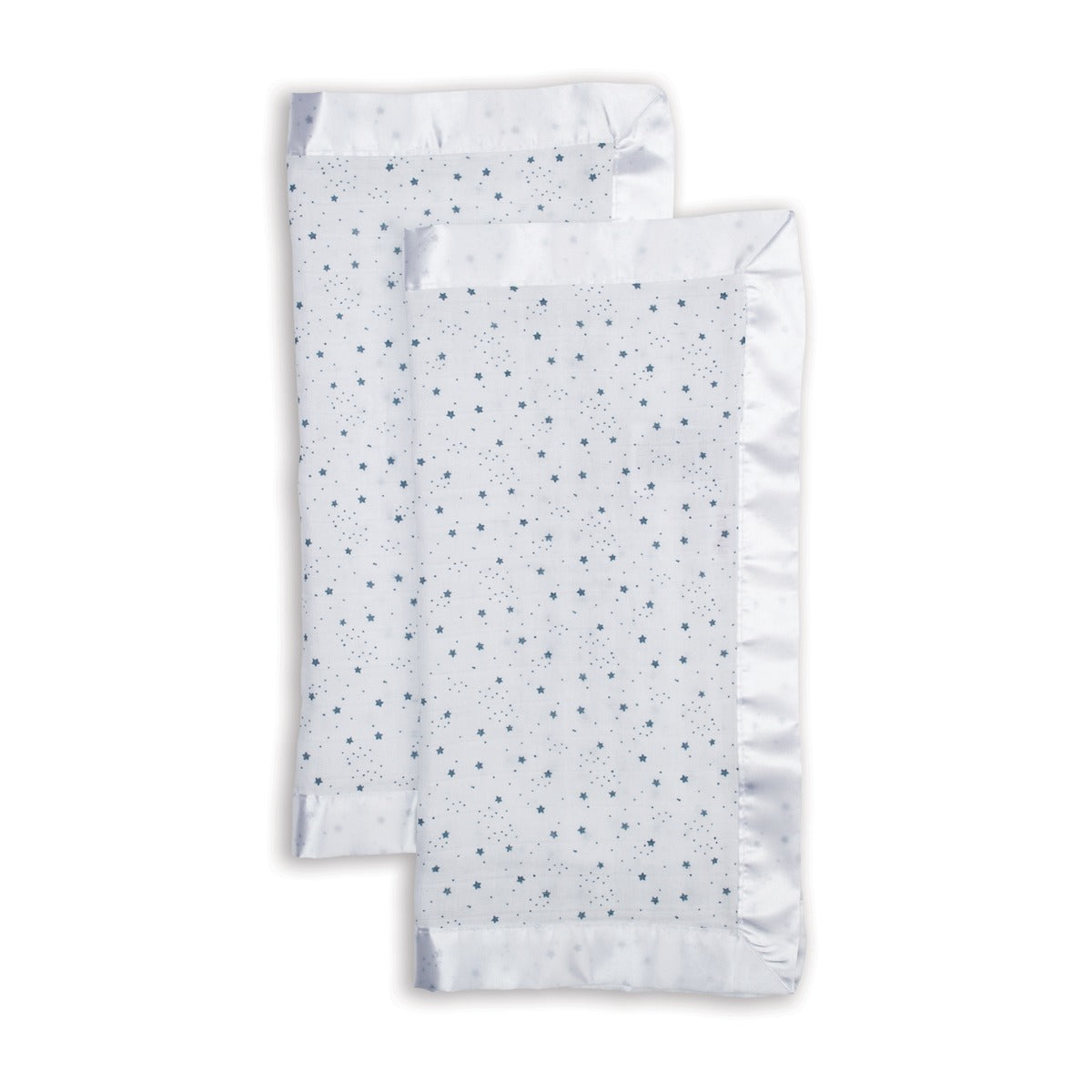 Lulujo Bamboo Security Blankets - Stars 2 Pack