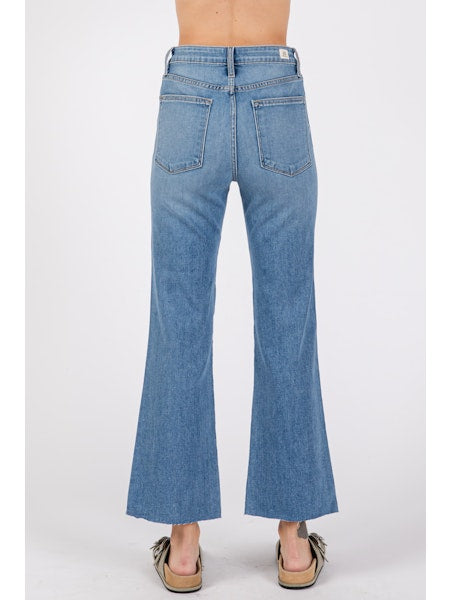 L.T.J. Sicily Scissor Cut Hem Jeans
