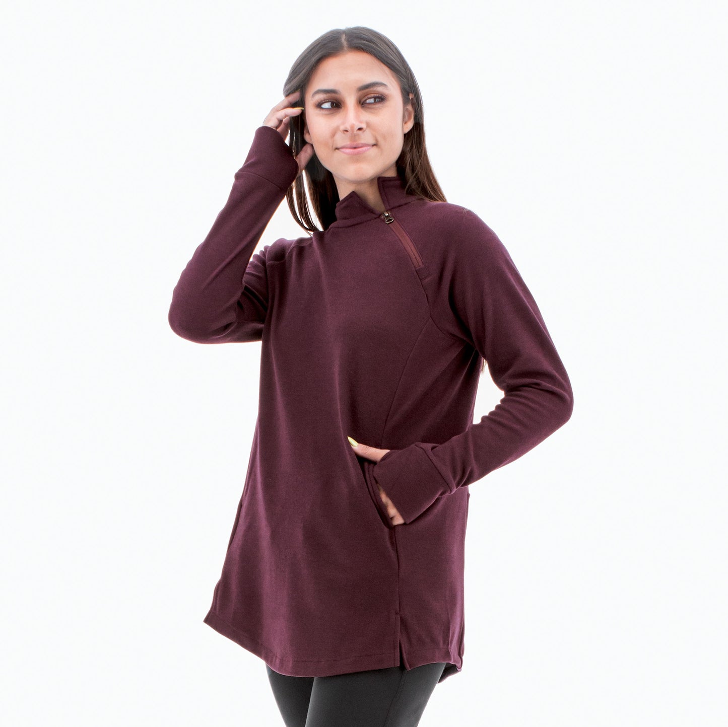 Aventura McKenna Tunic Catawba Grape