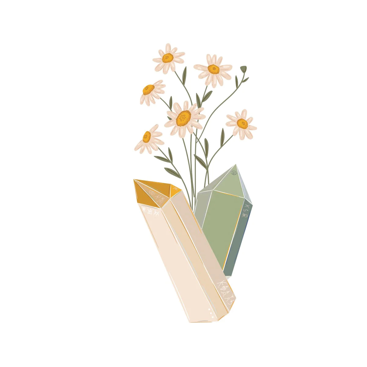 Crystal Bouquet Sticker