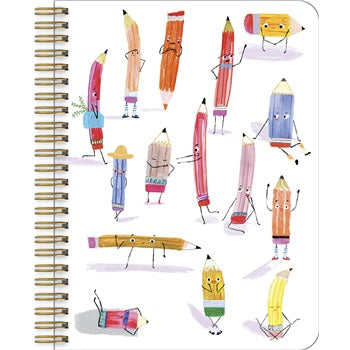 Pencils Medium Notebook