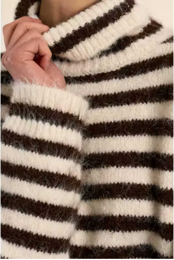Molly Bracken Striped Knitted Sweater