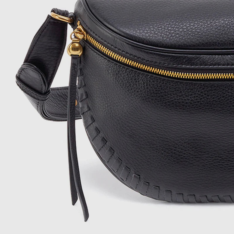Hobo Juno Belt Bag Black Whipstitch