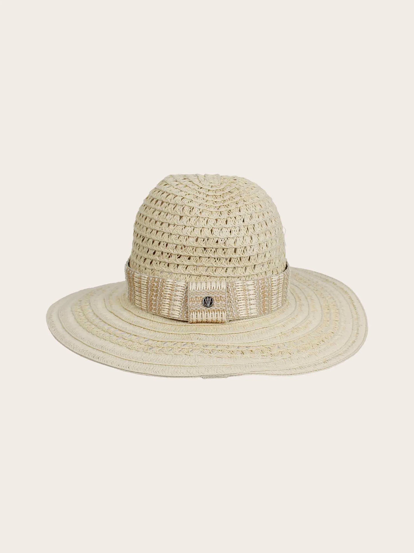 Loevenich Fedora With Straw Hatband