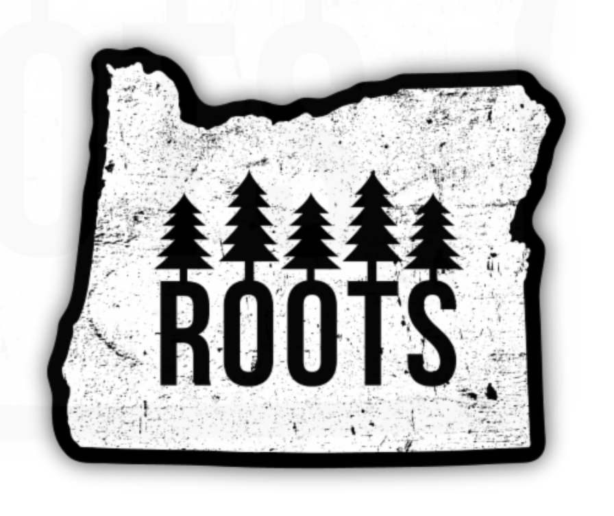 Oregon Roots Vinyl Sticker