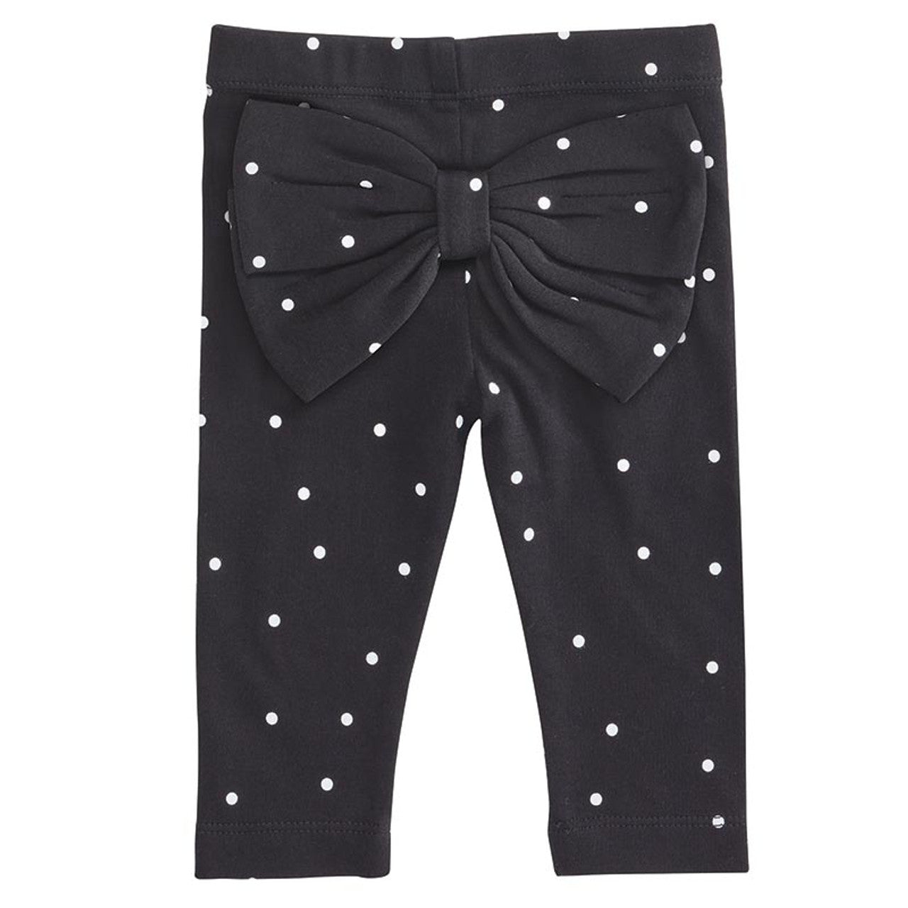 Bow Leggings - Polka Dots