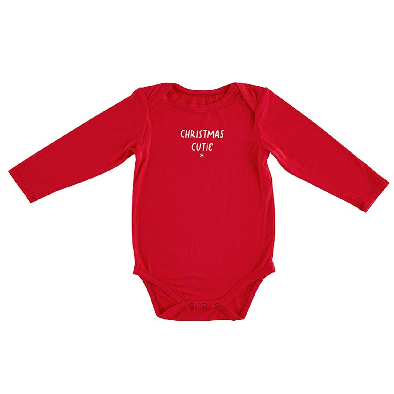 Long Sleeve Snapshirt - Christmas Cutie