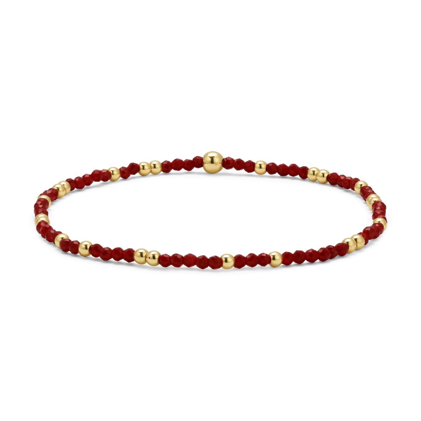 Petite Crystal & Gold Bracelets