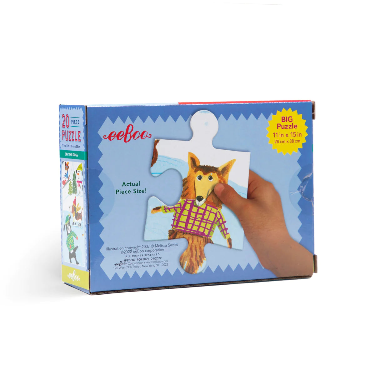 Skating Dogs 20 Piece Puzzle