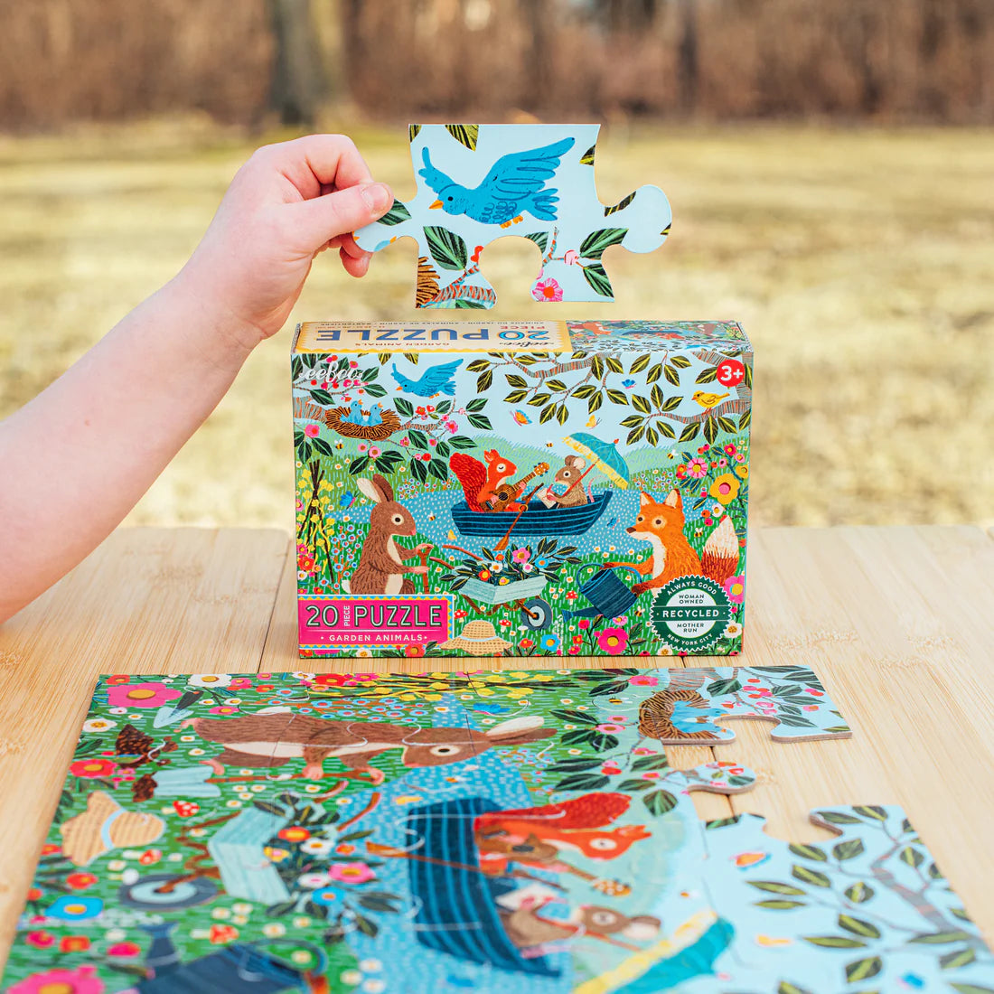 Garden Animals 20 Piece Puzzle