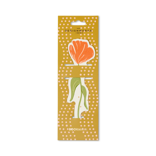 Poppy Floral Bookmark