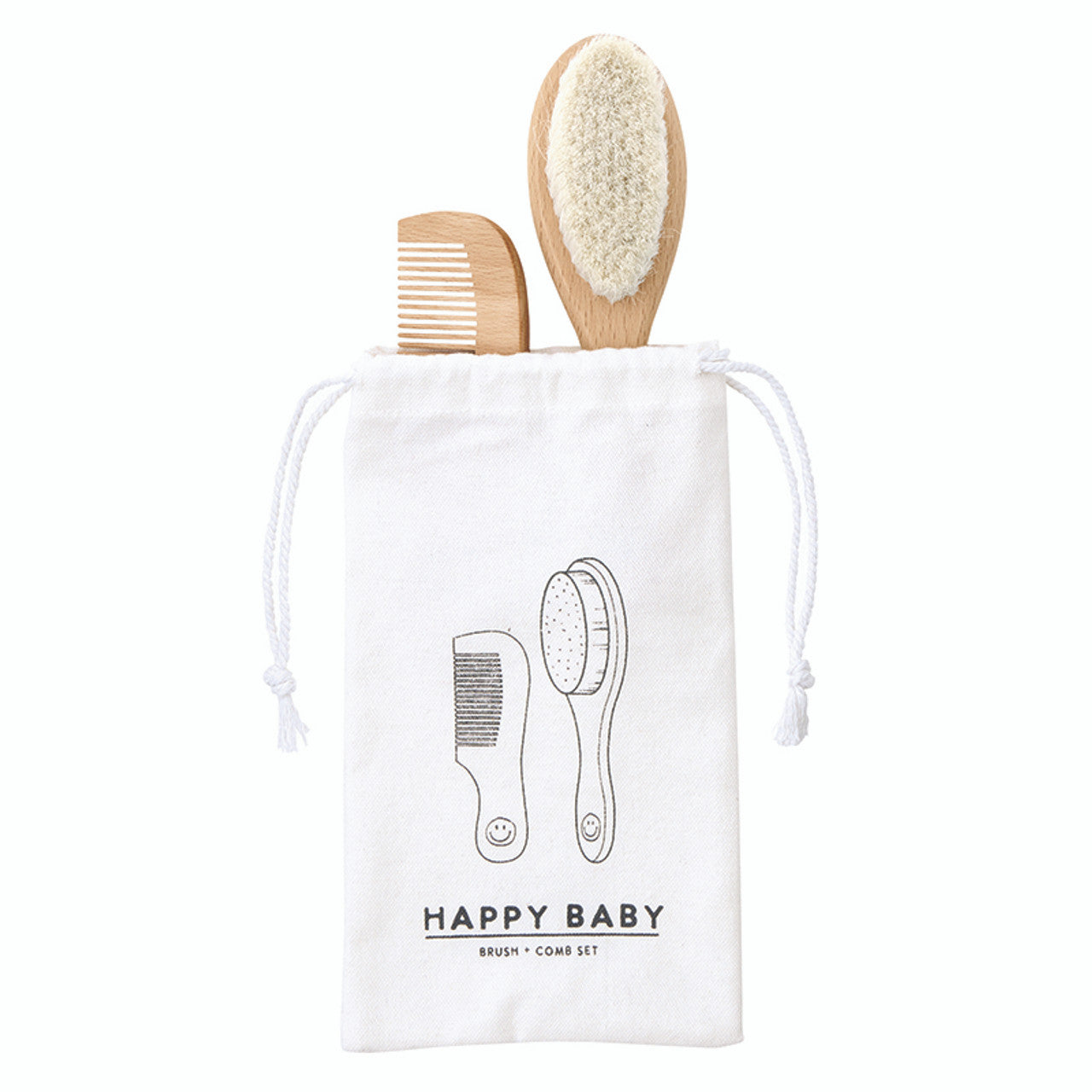Brush + Comb Set - Smile