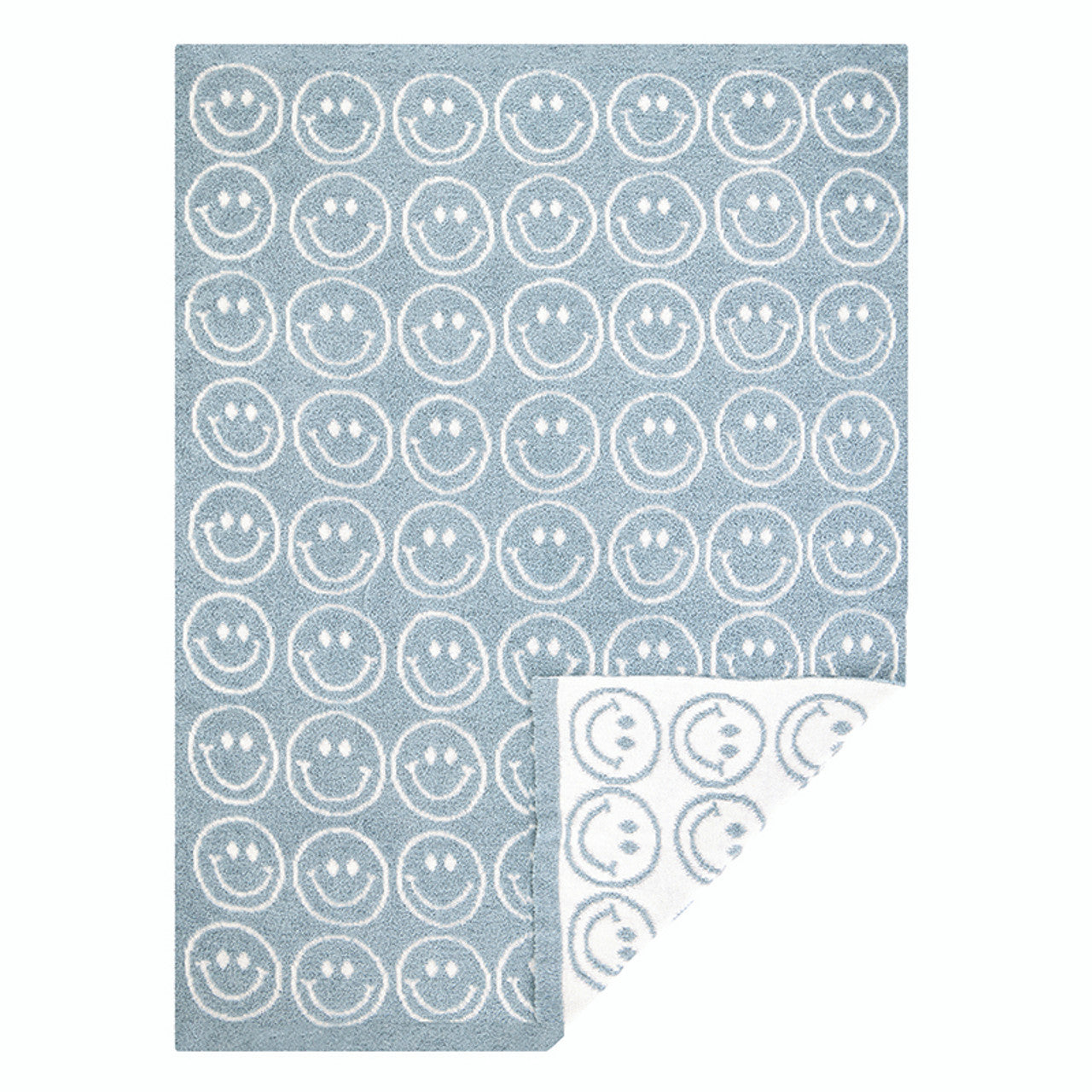 Kanodia Plush Blanket - Smiley Faces