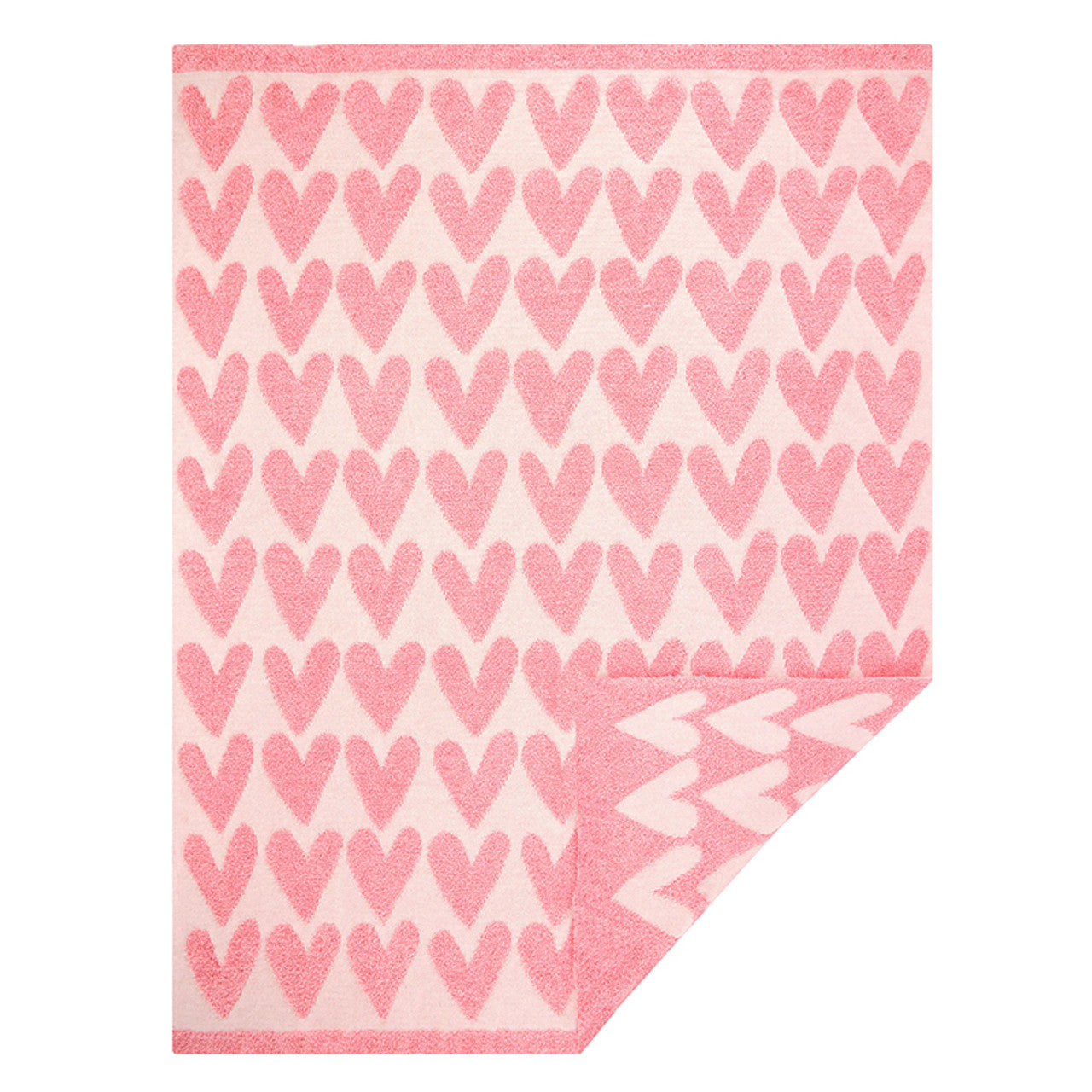 Kanodia Plush Blanket - Hearts