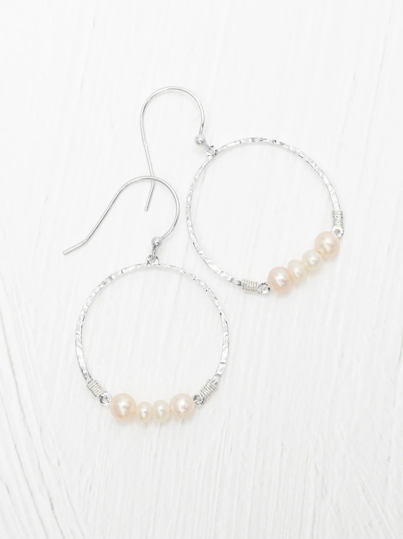 Holly Yashi Rosa Hoop Earrings