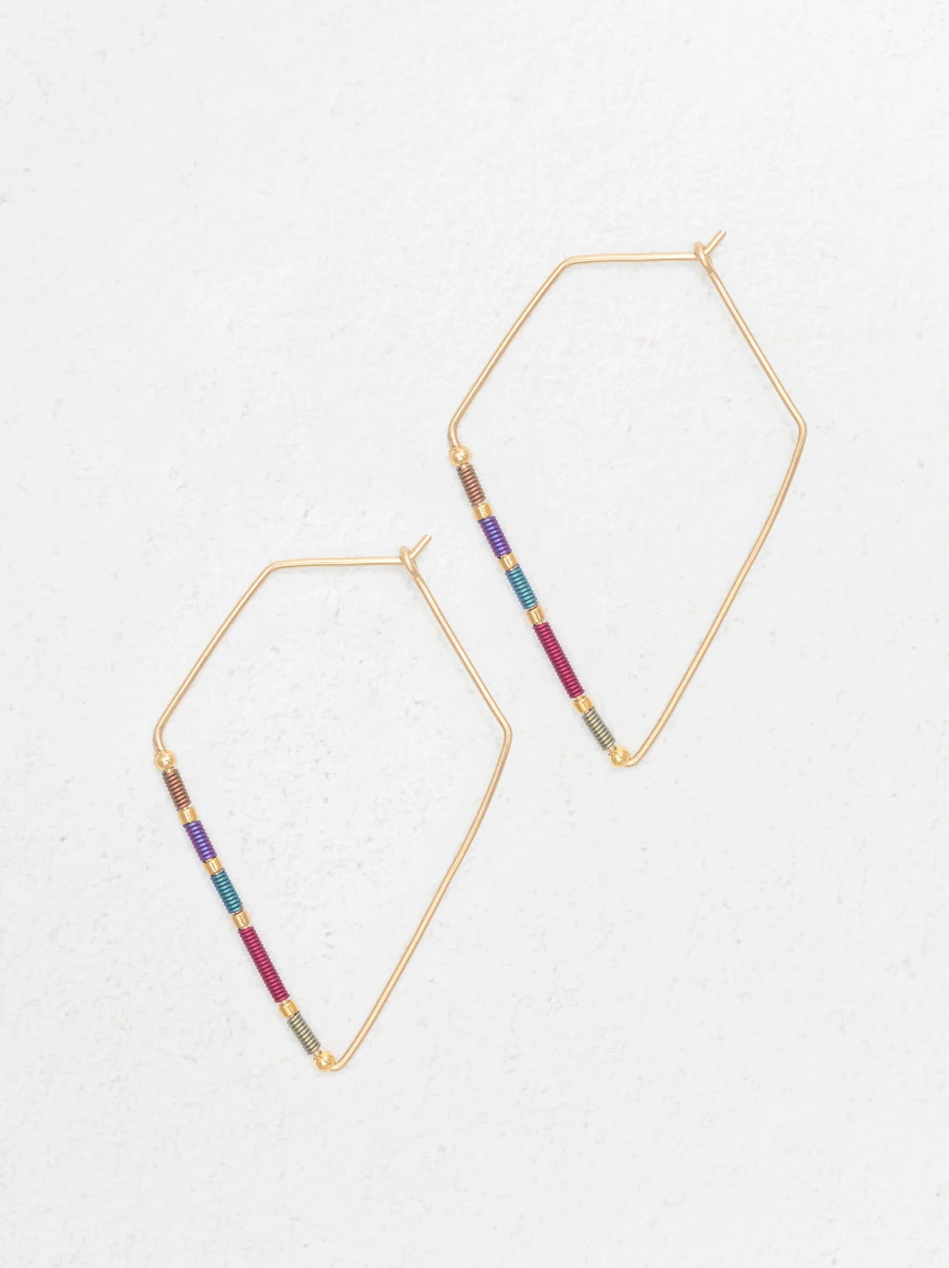 Holly Yashi Anzi Pentagon Earrings