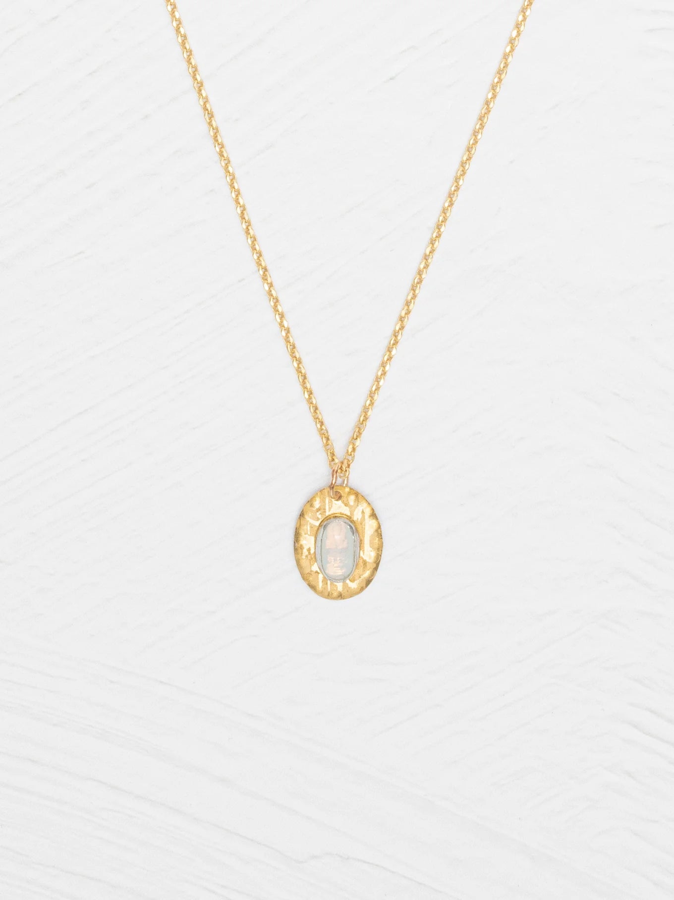 Holly Yashi Gracie Oval Pendant Necklace