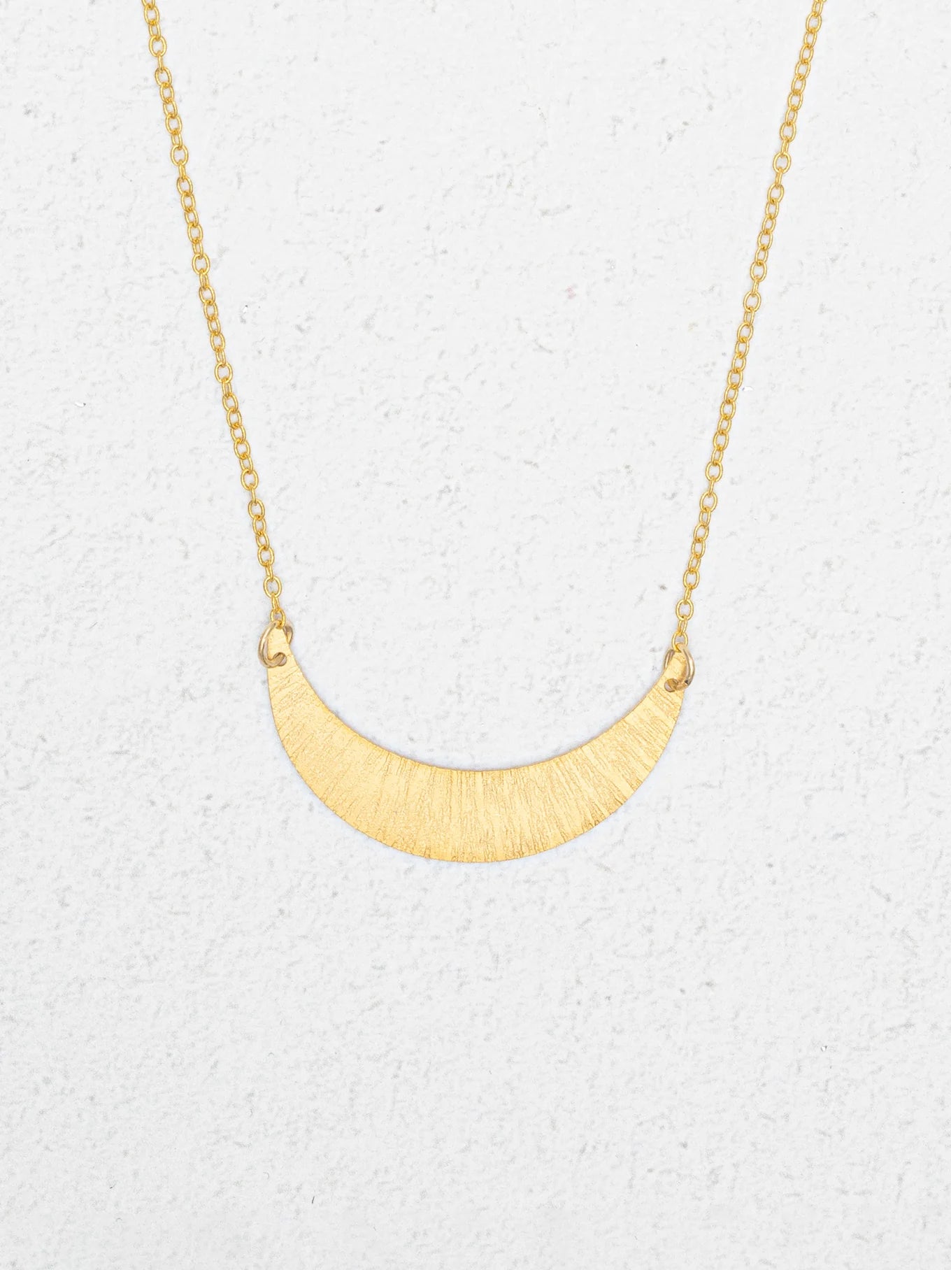 Holly Yashi Luna Crescent Necklace