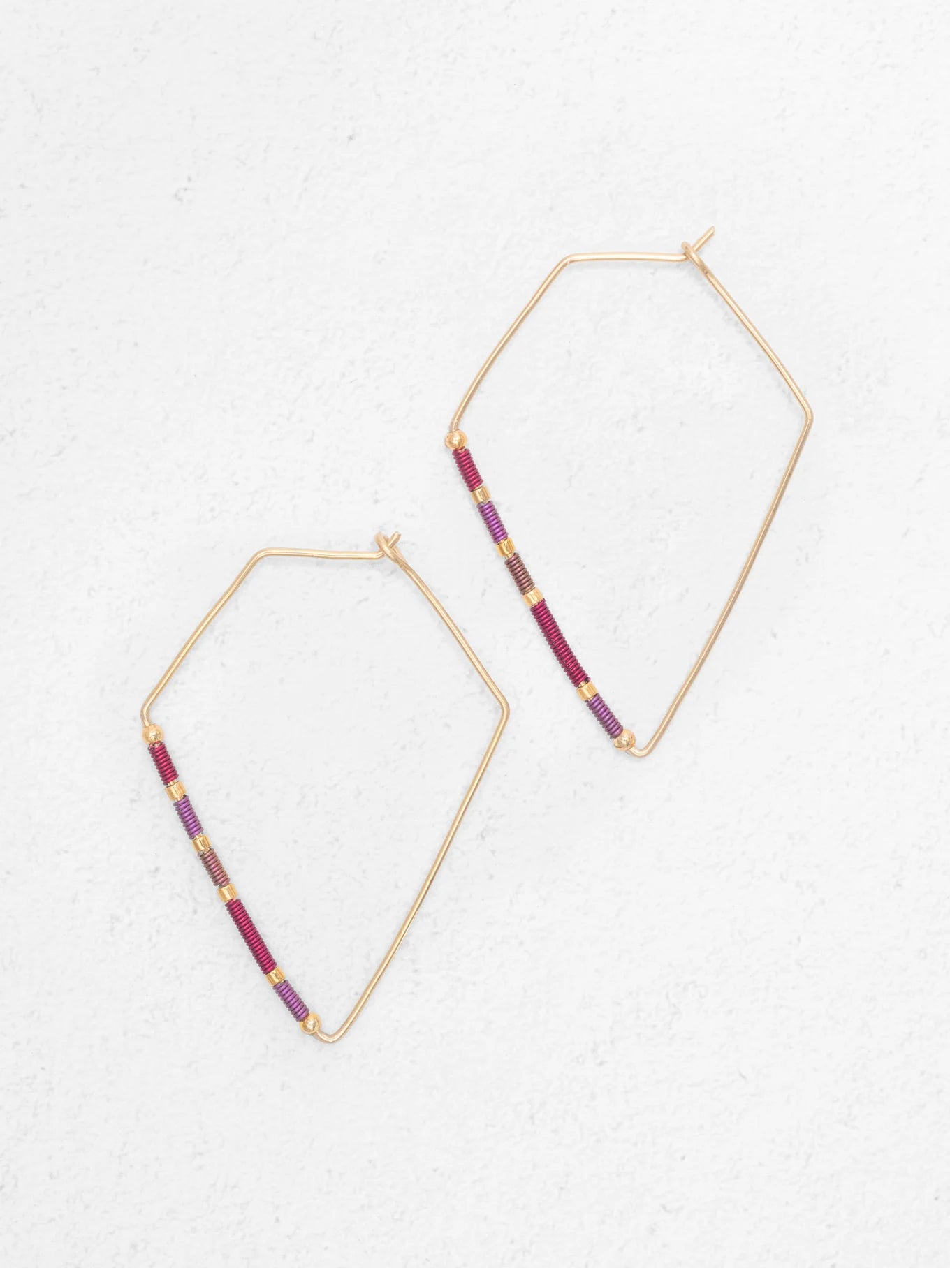 Holly Yashi Anzi Pentagon Earrings