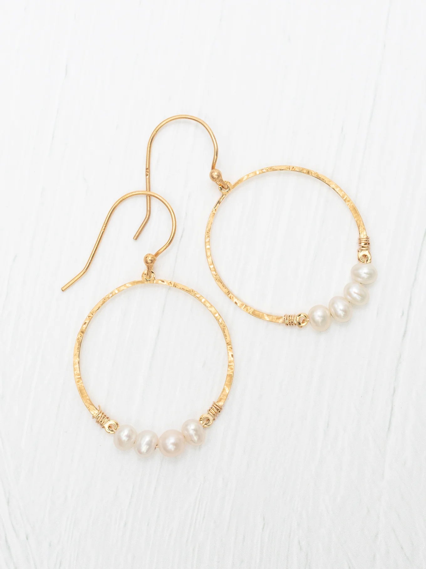 Holly Yashi Rosa Hoop Earrings