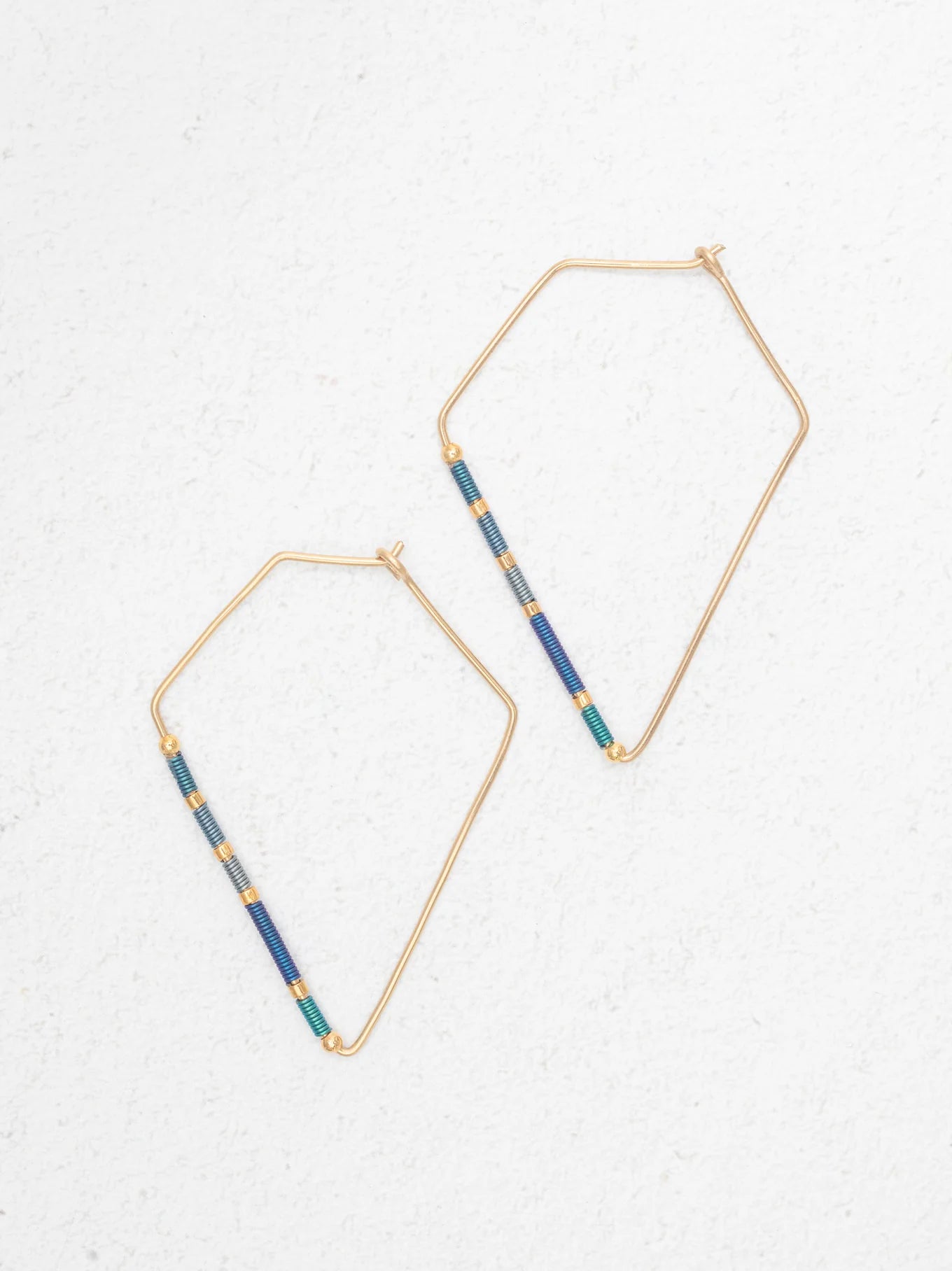 Holly Yashi Anzi Pentagon Earrings