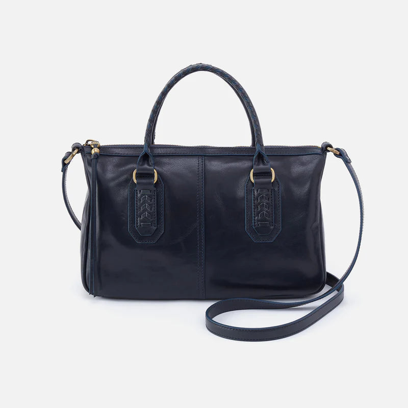 Hobo Expedition Satchel Navy Horizons