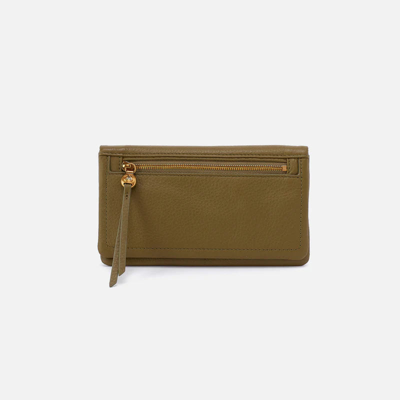 Hobo Lumen Continental Wallet Sunlit Sage