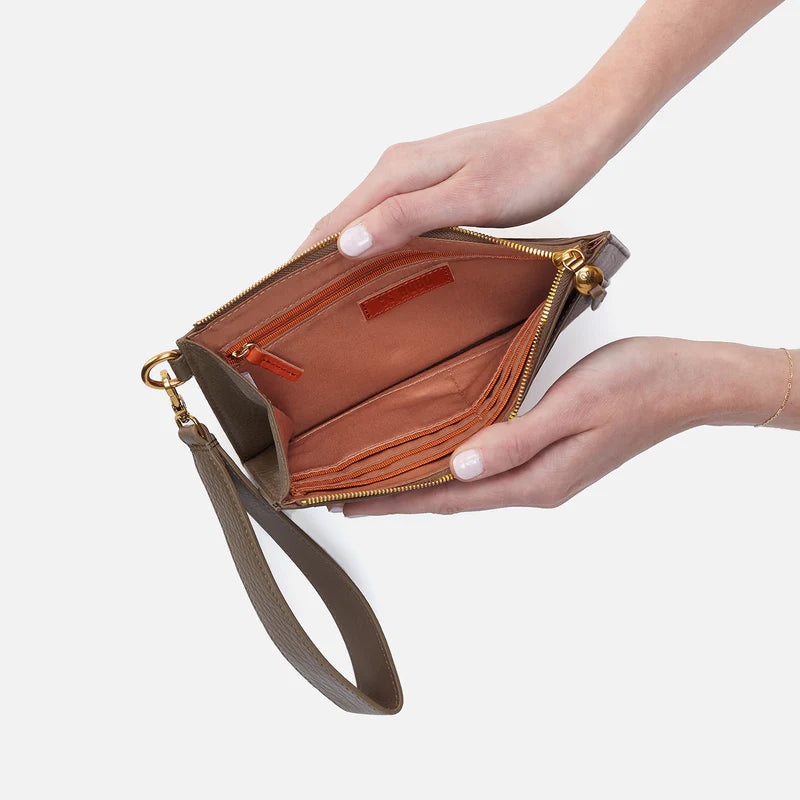 Hobo Hart Wristlet Dark Elm