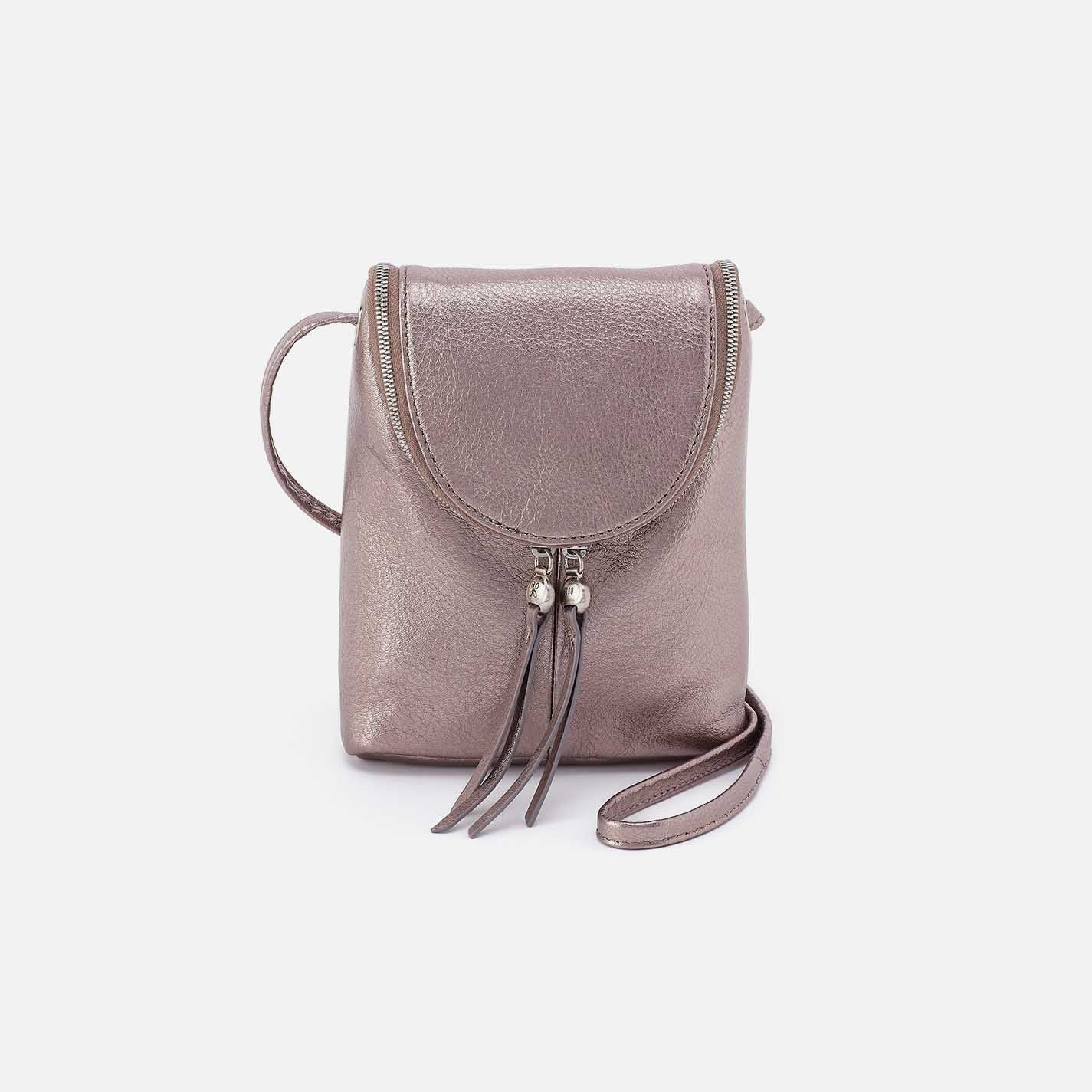 Hobo Fern Crossbody Purse Pewter Spur