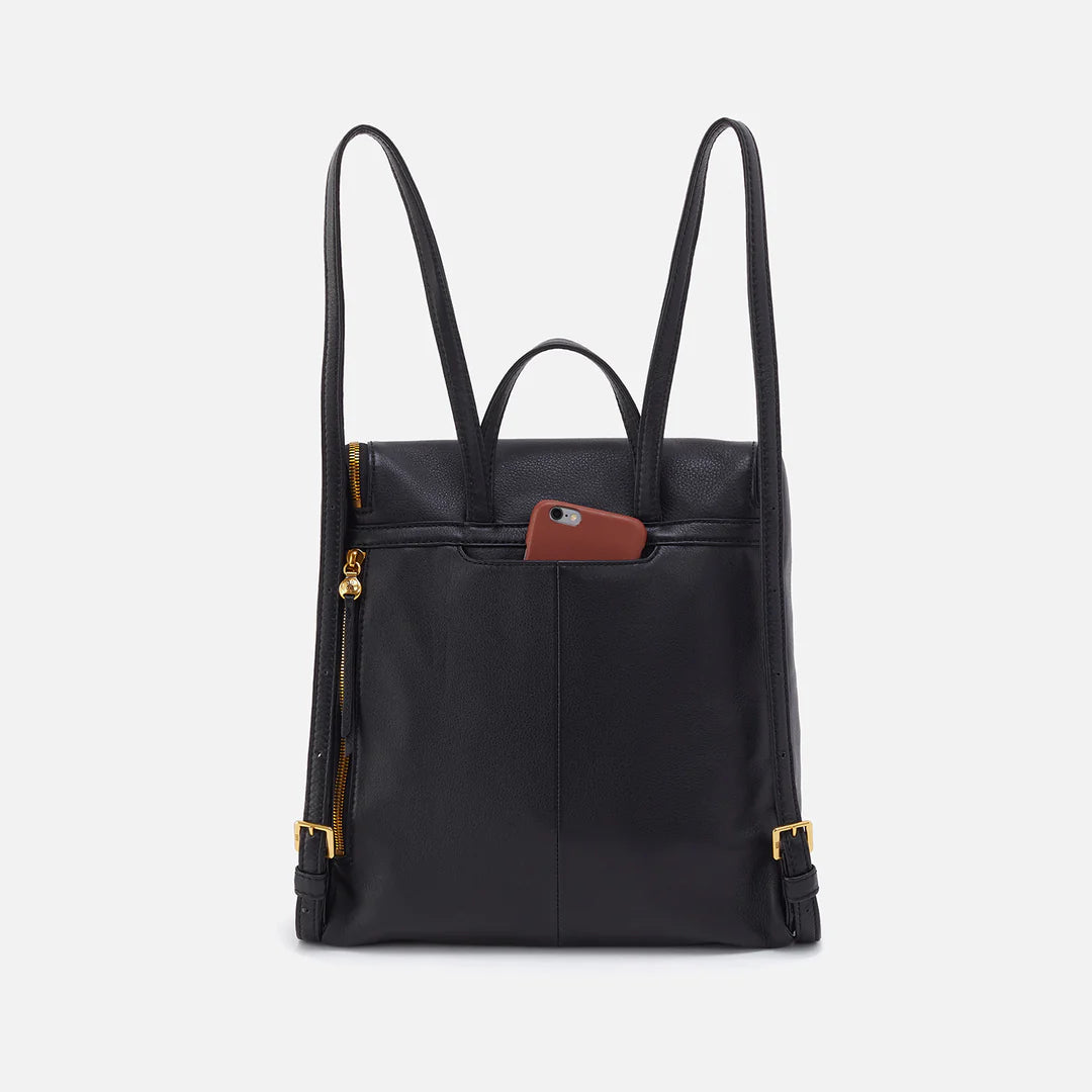 Hobo Fern Convertible Backpack Black