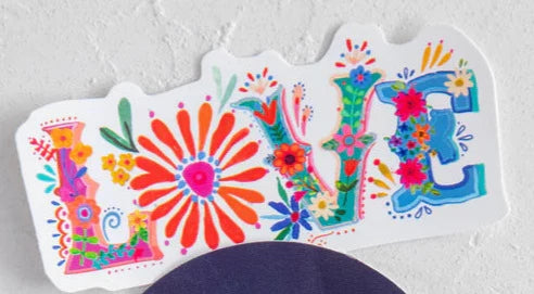 Natural Life Vinyl Stickers, Set of 3