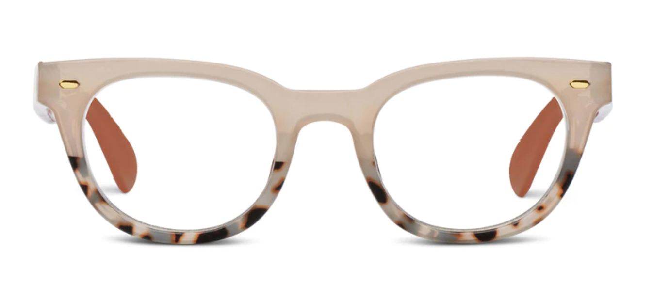 Peepers Take It Easy (Blue Light) Readers Tan/Grey Tortoise