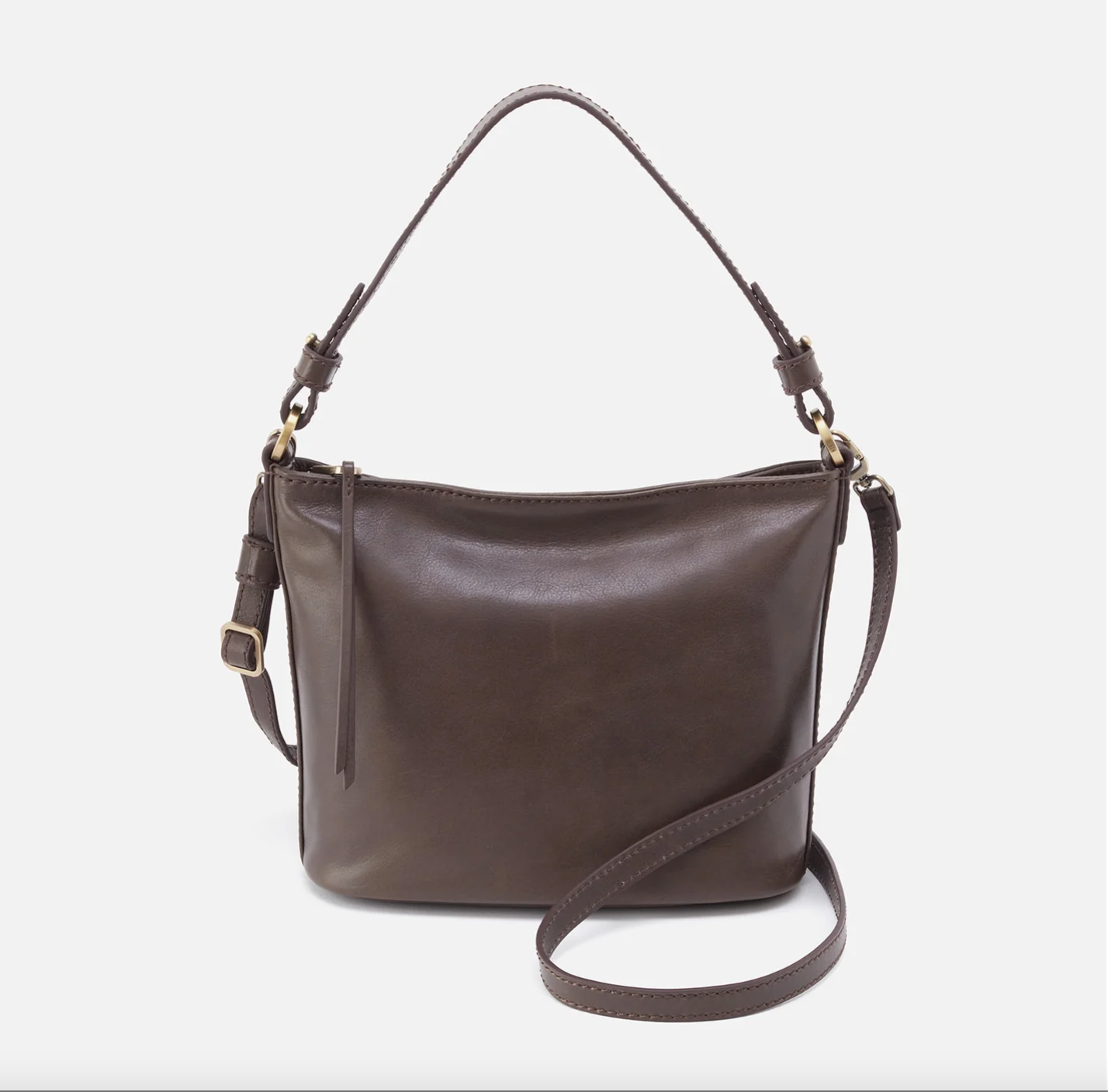 Hobo Belle Convertible Shoulder Bag Grey