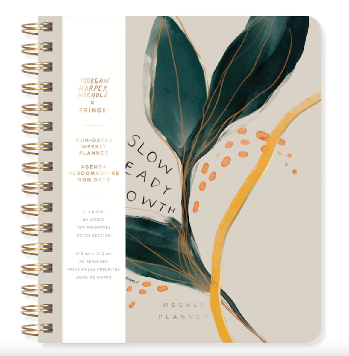 Slow Steady Growth Non-Dated Planner