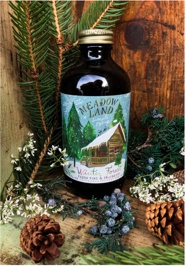 Winter Forest Simple Syrup