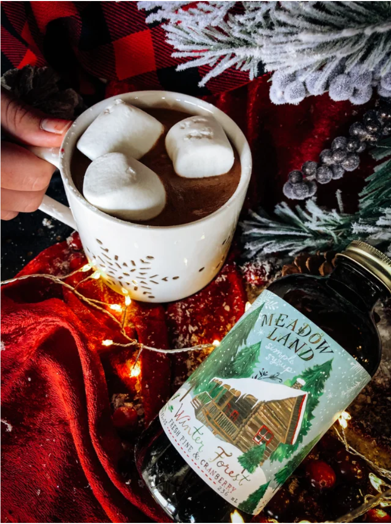 Winter Forest Simple Syrup