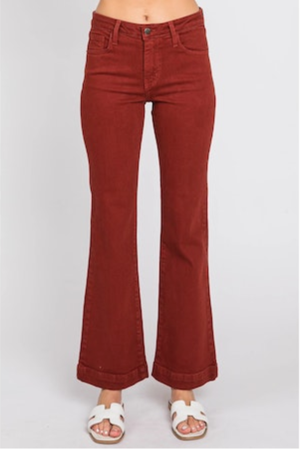 L.T.J. Sicily Wide Hem Crop Flare