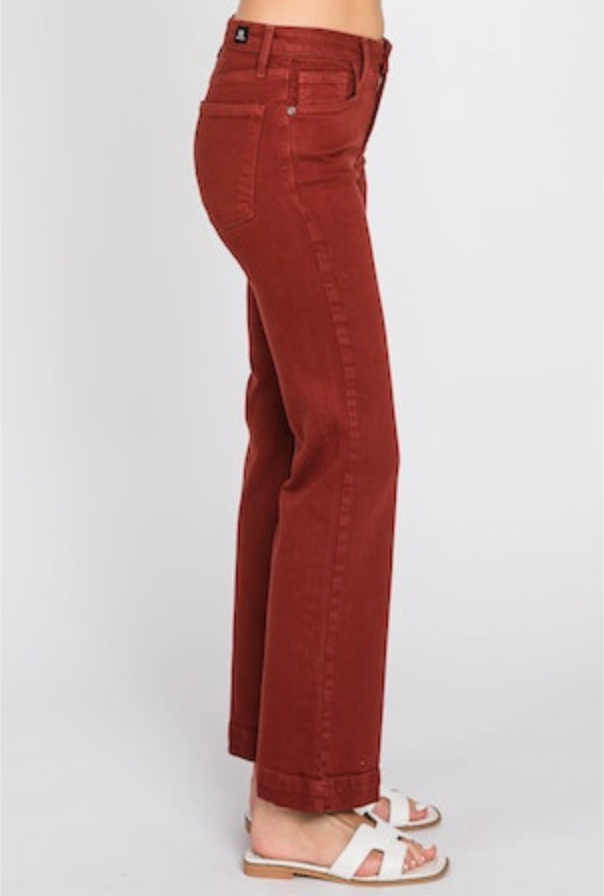L.T.J. Sicily Wide Hem Crop Flare