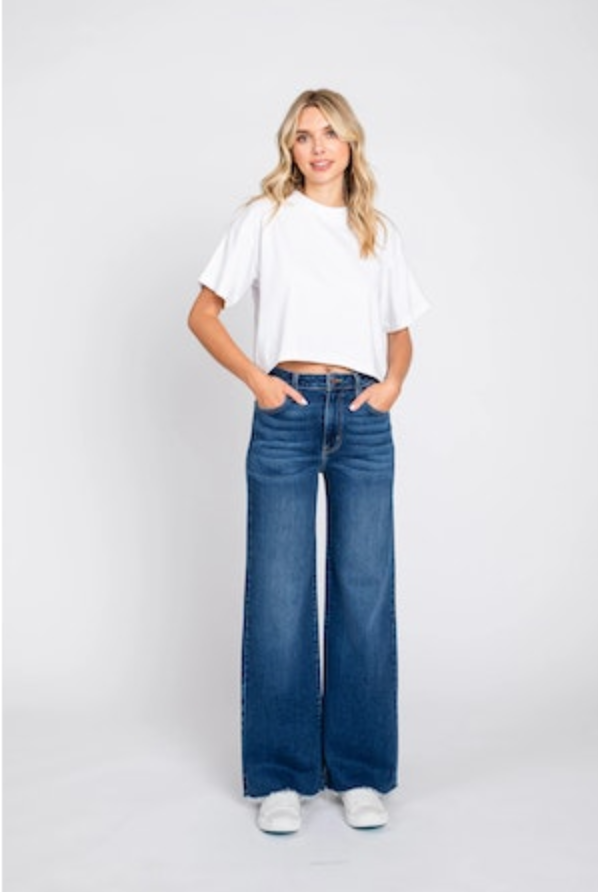 L.T.J. Paola A-Line Scissor Cut Hem