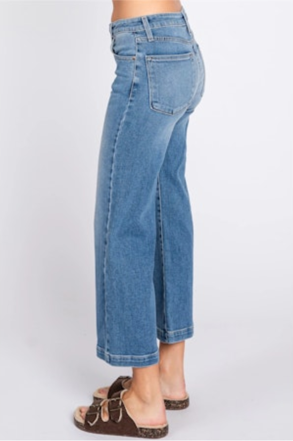 L.T.J. Wide Leg Culotte Pant