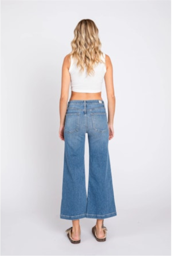 L.T.J. Wide Leg Culotte Pant