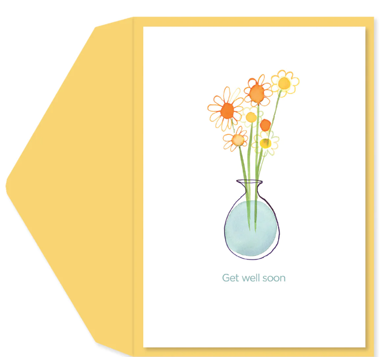 Daisies Get Well Card