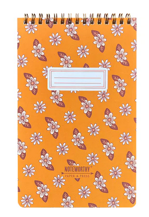 Daisies Pattern Small Notebook