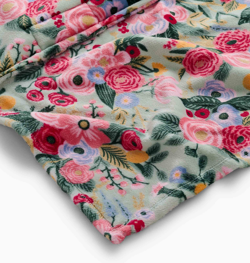 Garden Party Travel Fleece Blanket