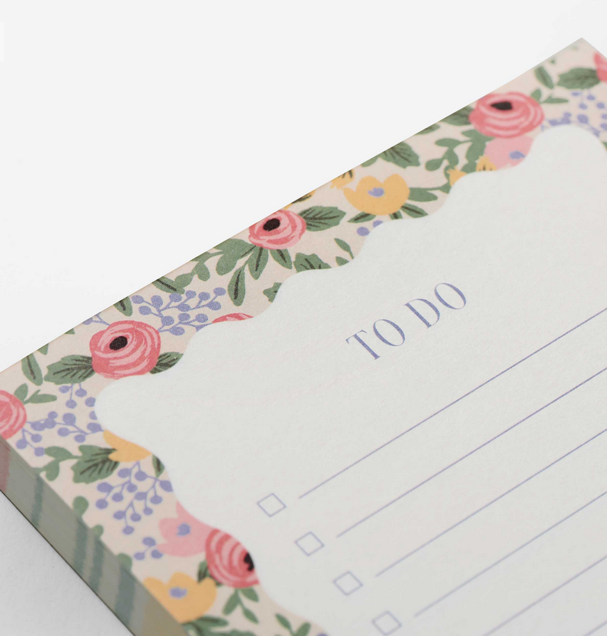 Rosa Checklist Notepad
