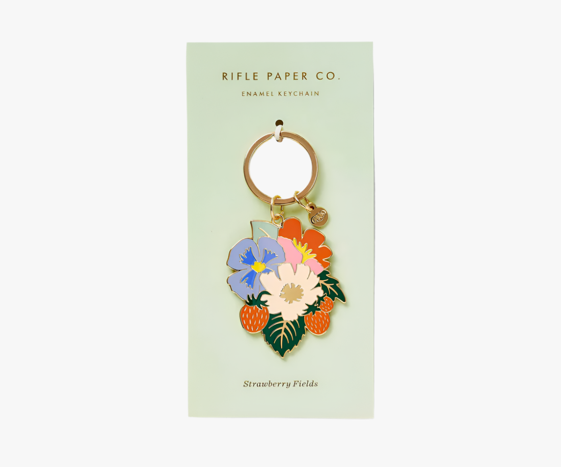 Rifle Paper Co. Enamel Keychain