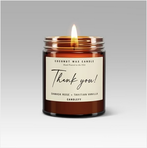 Thank You Gift Candle